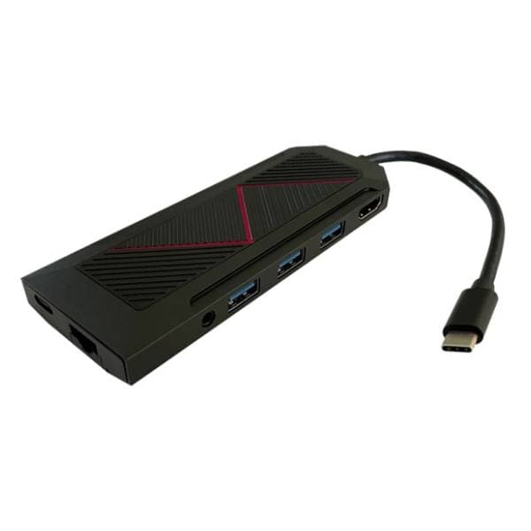 LC-Power USB Hub LC-HUB-C-MULTI-6-RGB 1