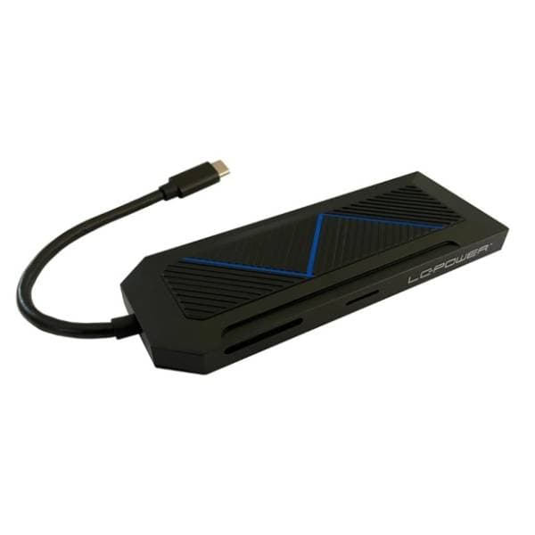 LC-Power USB Hub LC-HUB-C-MULTI-6-RGB 0