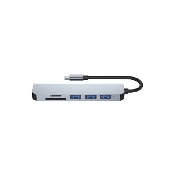 MOYE USB Hub 6-in-1 Multiport X6 1