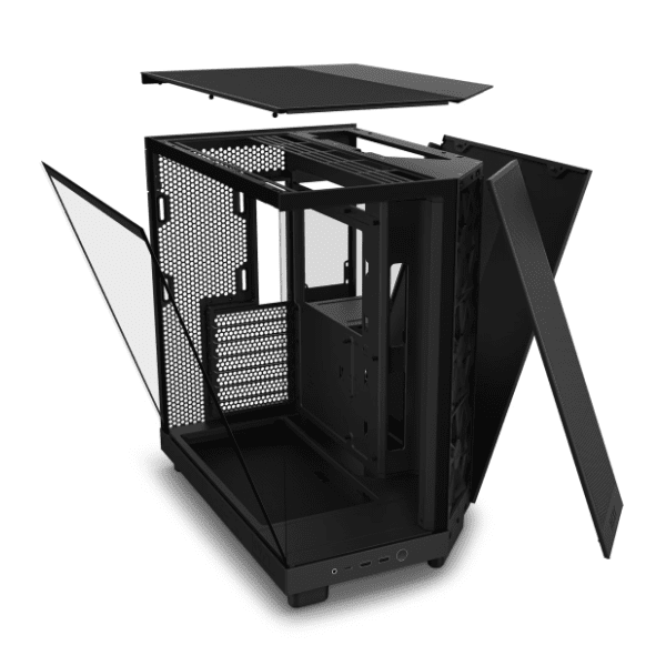NZXT kućište H6 Flow (CC-H61FB-R1) crno 5