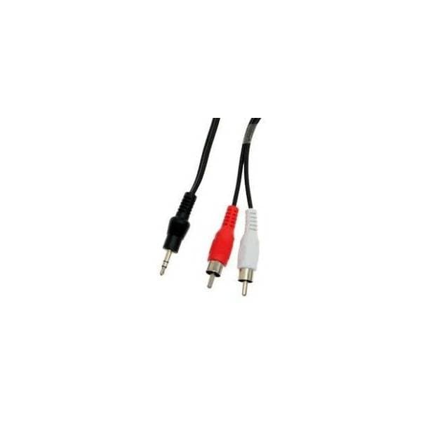 S BOX konverter kabl 3.5mm na 2x RCA (m/m) 2m 0