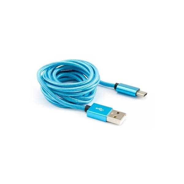 S BOX konverter kabl USB 2.0 na USB-C (m/m) 1.5m plavi 0