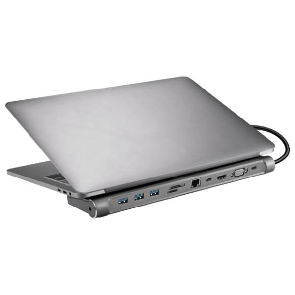 SANDBERG Docking station USB-C 10-in-1 1