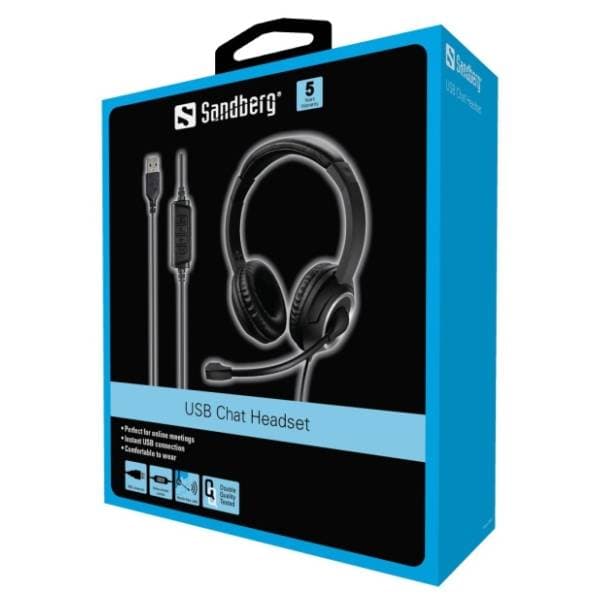 SANDBERG slušalice USB Chat 126-16 3
