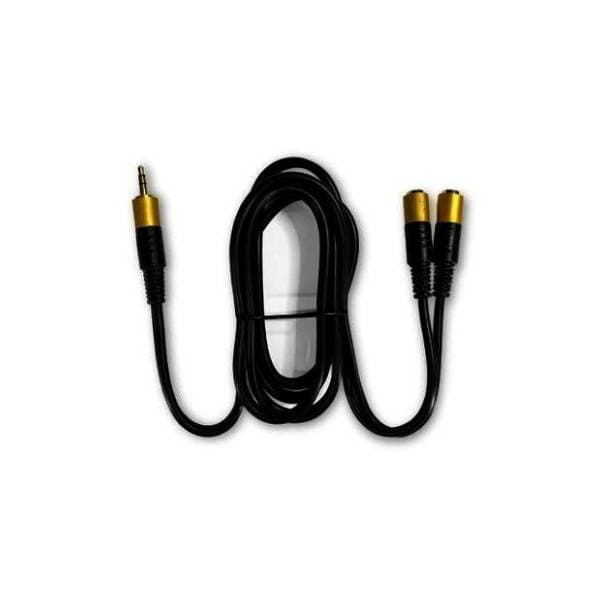 STARK konverter kabl 3.5mm na 2x 3.5mm (m/ž) 1.5m 2