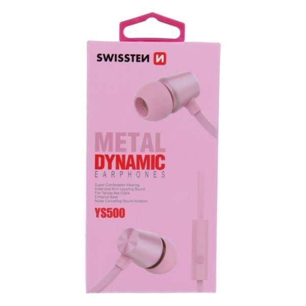 SWISSTEN slušalice Dynamic YS500 roze 5