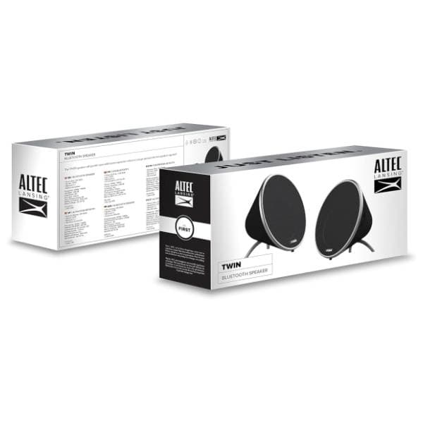 ALTEC LANSING bežični zvučnik Twin crni 1