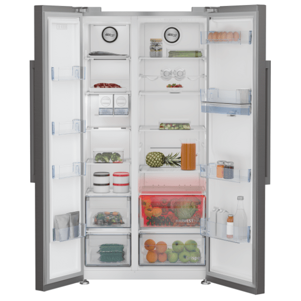 BEKO side by side frižider GN163242XBN 4