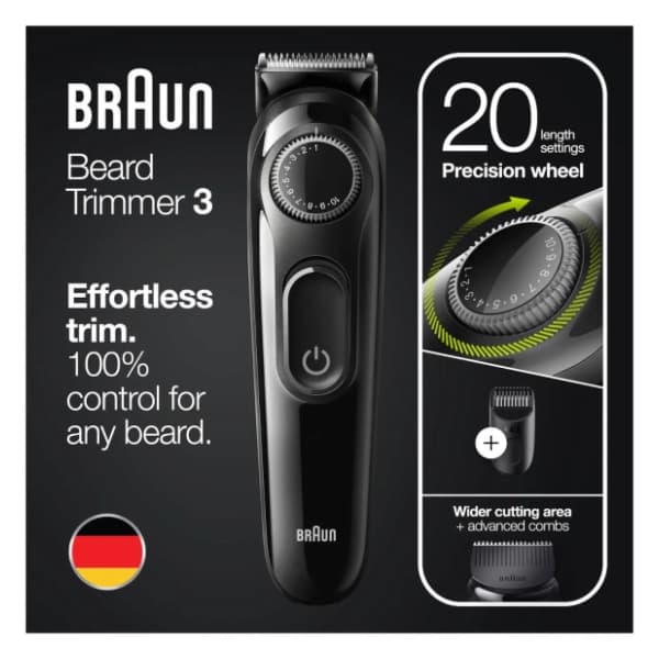 BRAUN trimer BT3322 4