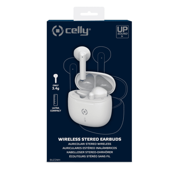 CELLY slušalice Buz 2 bele 1