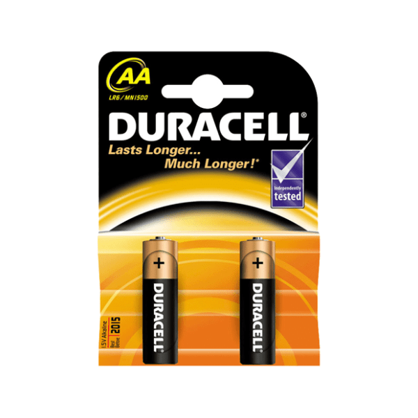 DURACELL alkalne baterije AA LR6 MN 1500 2kom 0