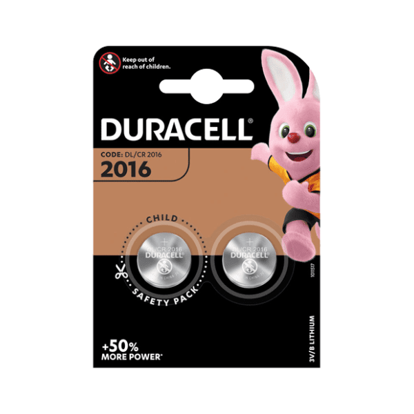 DURACELL litijumske baterije Coin CR2016 2kom 0