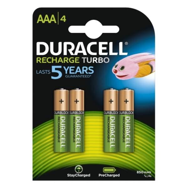 DURACELL punjive baterije AAA LR03 4kom 0