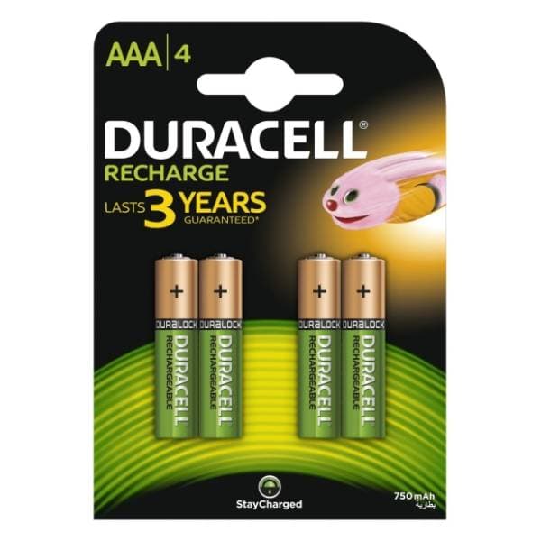 DURACELL punjive baterije AAA HR03 4kom 0