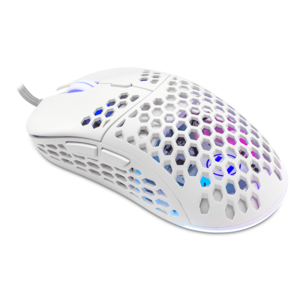 ESHARK miš Naginata beli 1