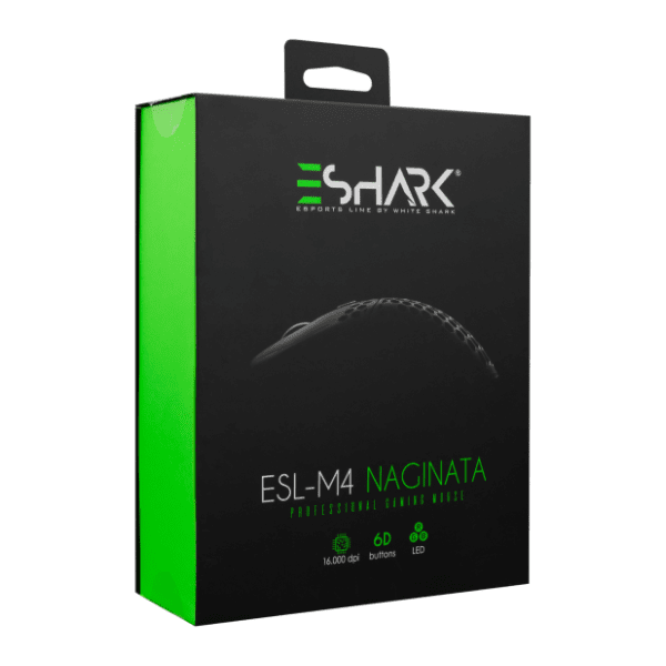 ESHARK miš Naginata crni 7