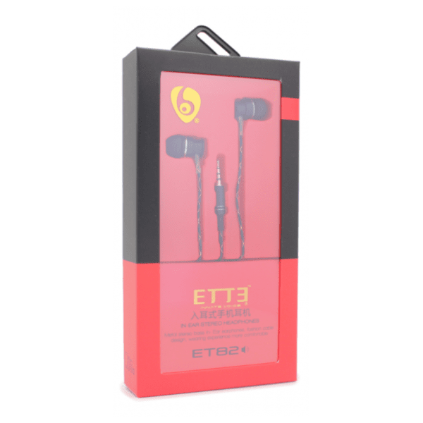 ETTE slušalice ET82 crne 0