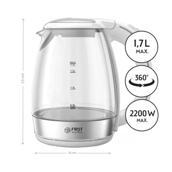 FIRST kuvalo za vodu FA-5404-2-WI 2