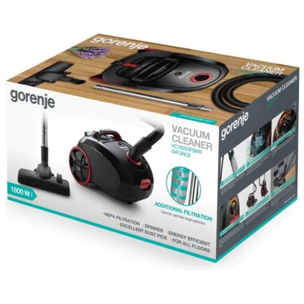 GORENJE usisivač VC1825SFBKR 5