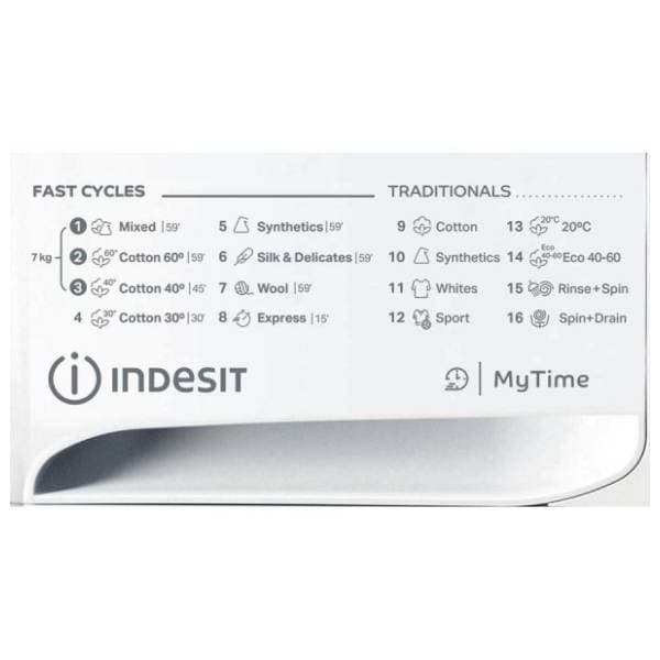 INDESIT mašina za pranje veša MTWE 71484 WK EE 6