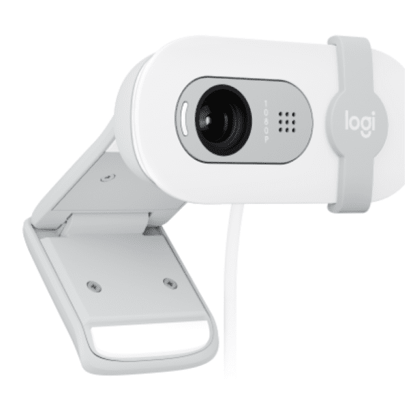 LOGITECH web kamera Brio 100 bela 1