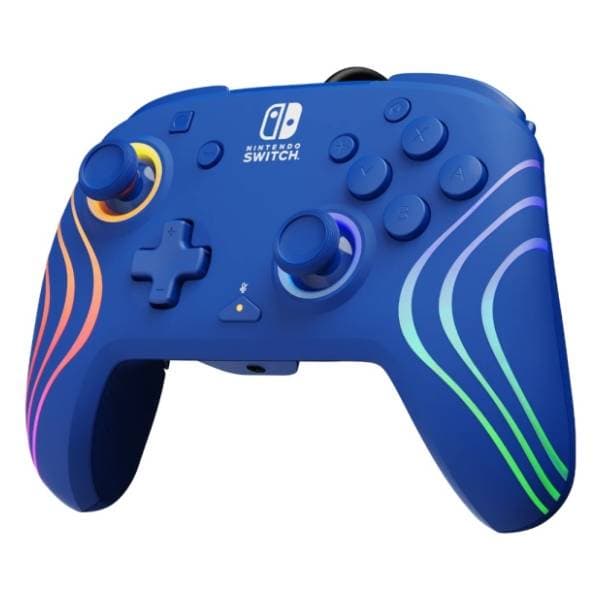 PDP Nintendo Switch gamepad Blue Afterglow Wave 2