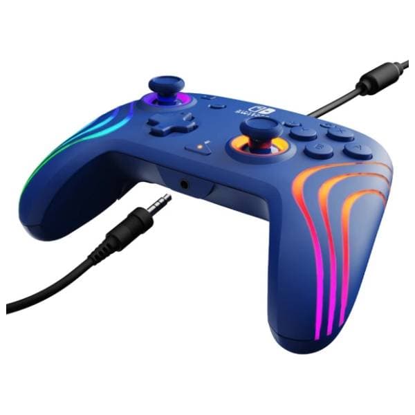 PDP Nintendo Switch gamepad Blue Afterglow Wave 3