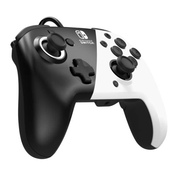PDP Nintendo Switch gamepad Faceoff Deluxe+ Audio crno beli 1