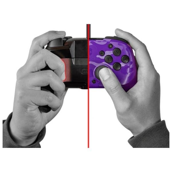 PDP Nintendo Switch gamepad Faceoff Deluxe+ Audio ljubičasti 4