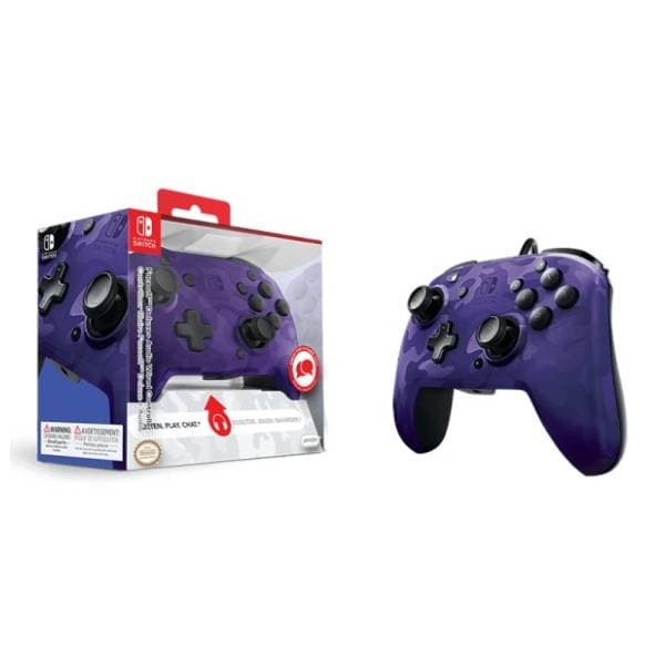 PDP Nintendo Switch gamepad Faceoff Deluxe+ Audio ljubičasti 5