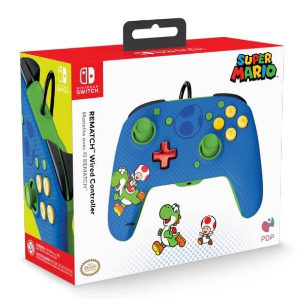 PDP Nintendo Switch gamepad Toad & Yoshi Rematch 10