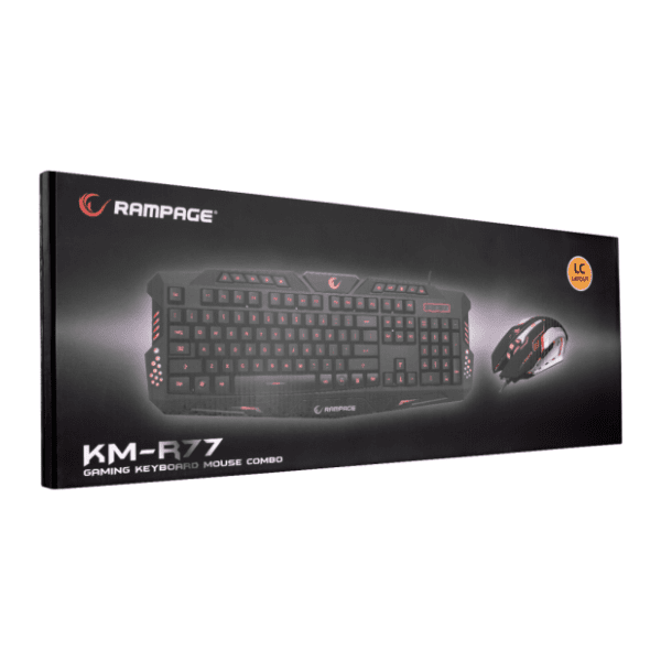 RAMPAGE set miš i tastatura KM-R77 8