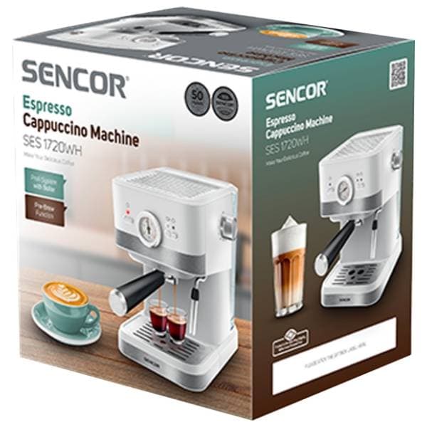 SENCOR aparat za kafu SES 1720WH 12