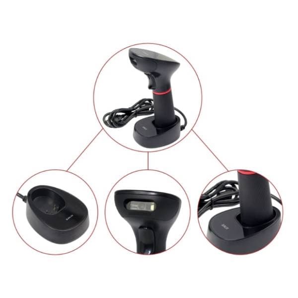 SUNLUX barkod skener XL-SCAN 9610 Wireless 2