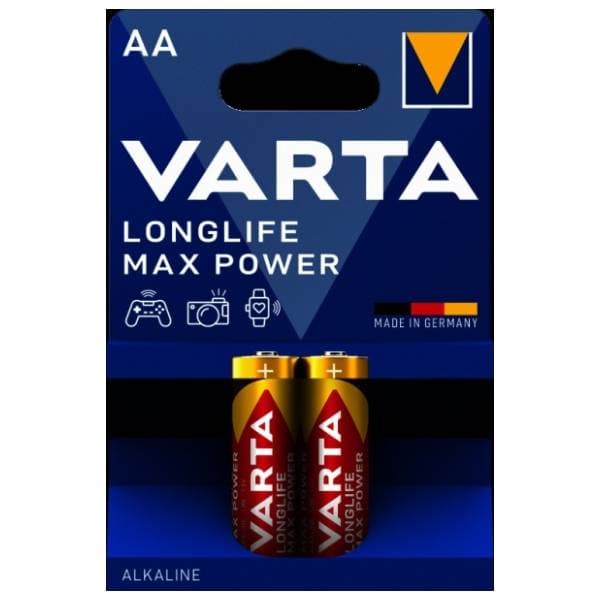 VARTA alkalne baterije AA LR6 2kom 0