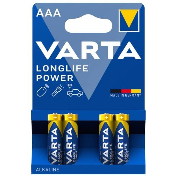 VARTA alkalne baterije High Energy AAA LR03 4kom 0