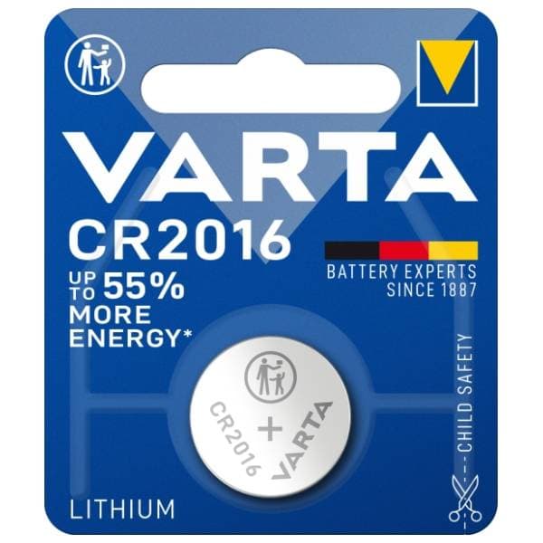 VARTA litijumska baterija Coin CR2016 1kom 0