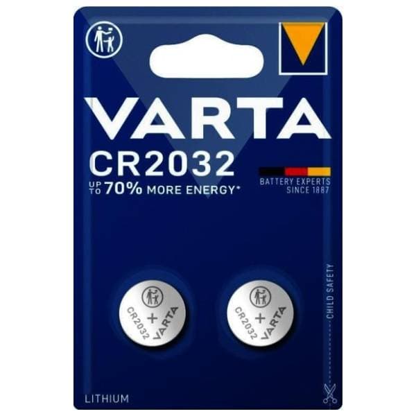 VARTA litijumske baterije Coin CR2032 2kom 0