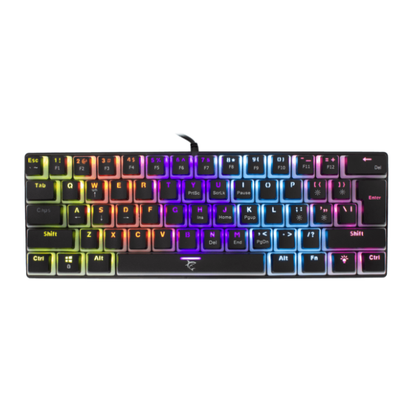 WHITE SHARK tastatura Ashiko Red crna 0