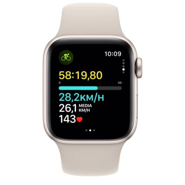 APPLE Watch SE2 40mm Starlight Sport M/L MR9V3SE/A pametni sat 2