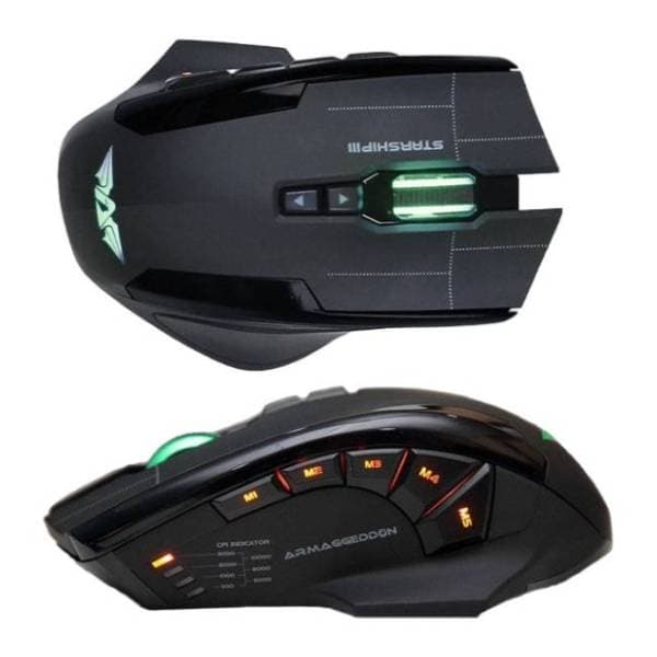 ARMAGGEDDON miš Starship III RGB NRO-5 5