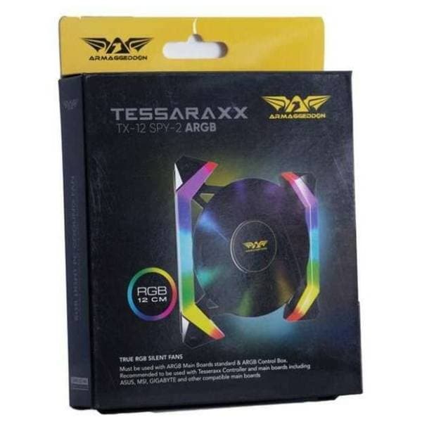 ARMAGGEDDON Tessaraxx Spy 120 ventilator za PC 4