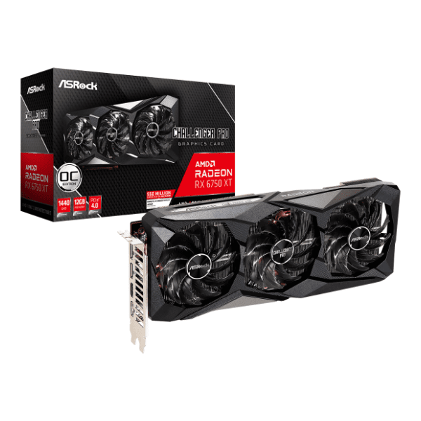 ASRock AMD Radeon RX 6750 XT Challenger Pro OC 12GB GDDR6 192-bit grafička kartica 0