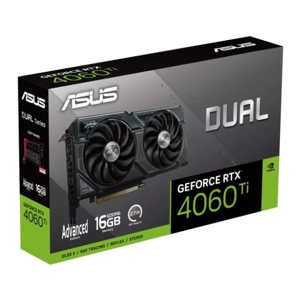 ASUS nVidia GeForce RTX 4060 Ti DUAL Advanced Edition 16GB GDDR6 128-bit grafička kartica 12