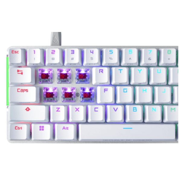 ASUS tastatura ROG Falchion Ace M602 bela 2