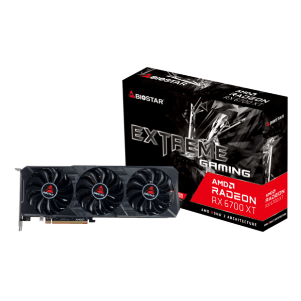 BIOSTAR AMD Radeon RX 6700 XT (VA67T6TML9) 12GB GDDR6 192-bit grafička kartica 0