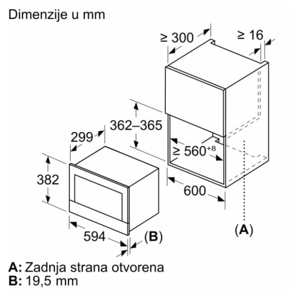 BOSCH BFR7221B1 ugradna mikrotalasna rerna 4