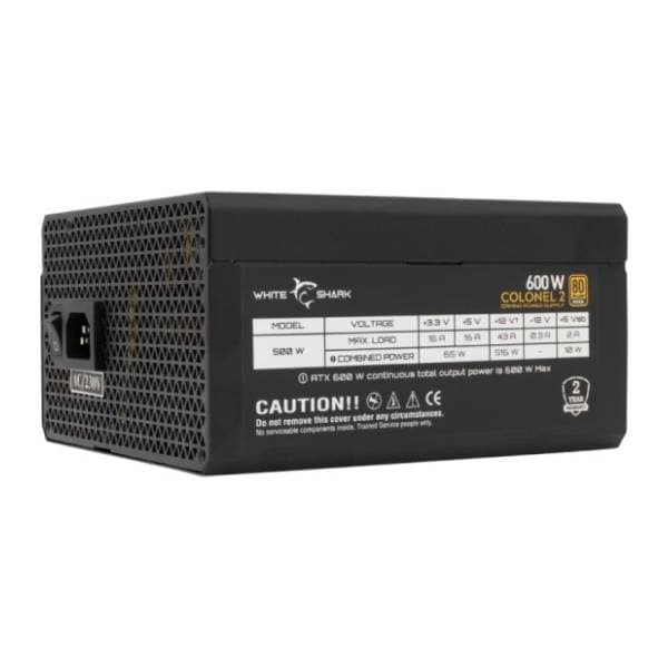 WHITE SHARK napajanje Colonel 2 600W 0