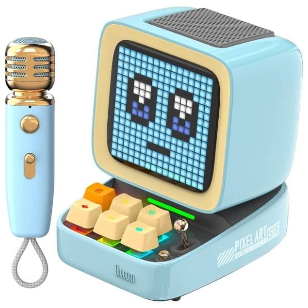 DIVOOM bluetooth zvučnik Ditoo-Mic plavi 0