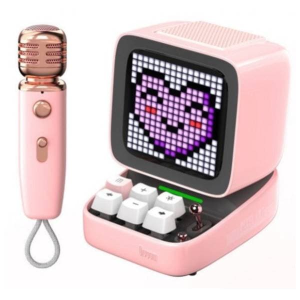 DIVOOM bluetooth zvučnik Ditoo-Mic roze 0